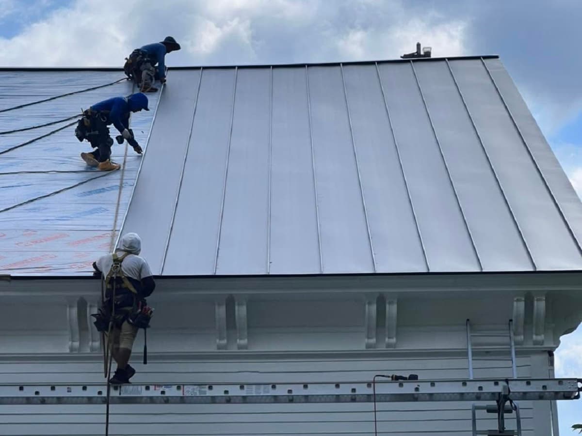 Standing Seam Metal Roof Services